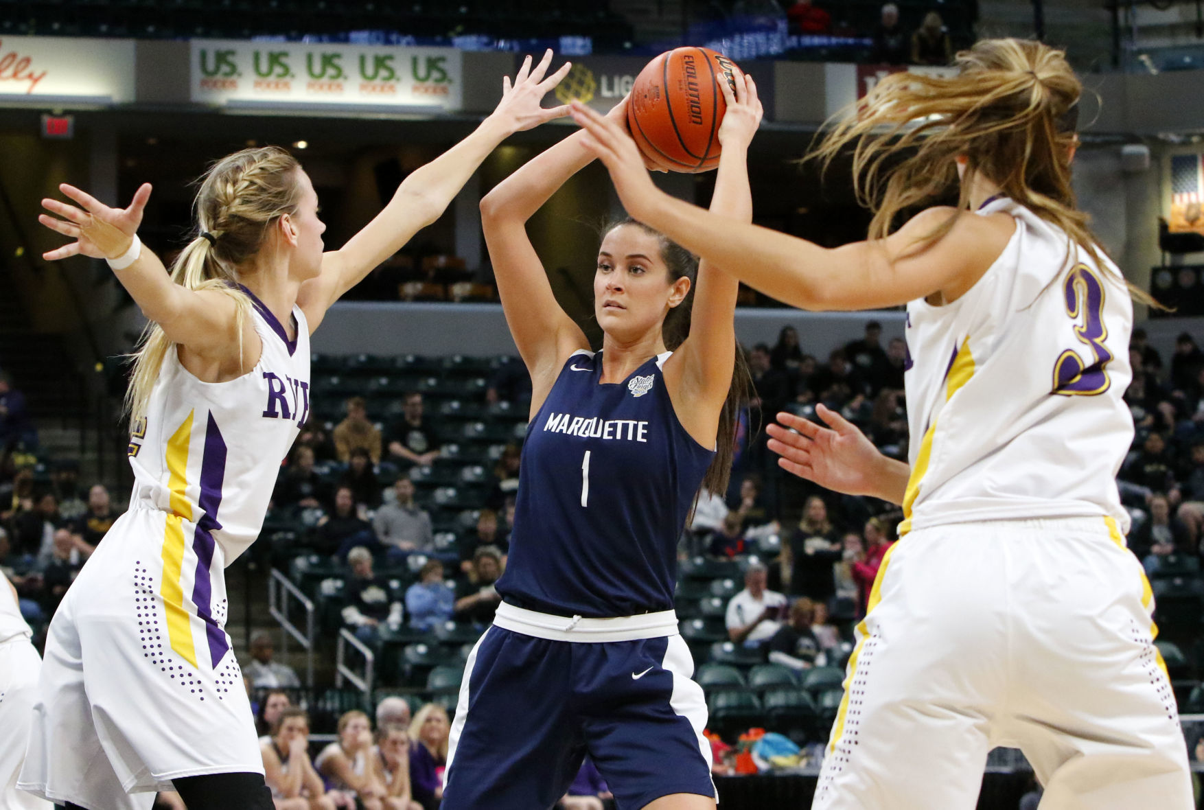 Gallery: Marquette Catholic vs. Vincennes Rivet in Class A championship